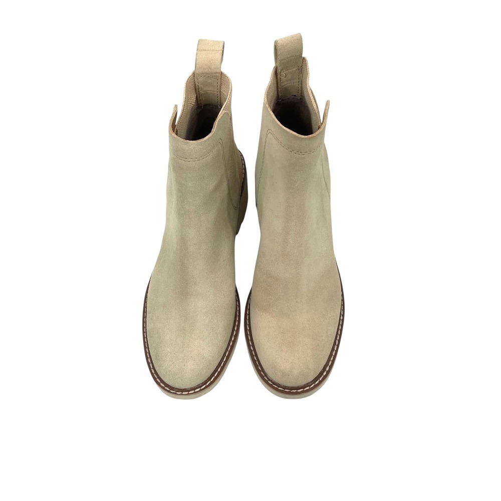 Dolce Vita Huey H20 Wedge Chelsea Booties Size 6 cream tan neutral - Picture 5 of 12
